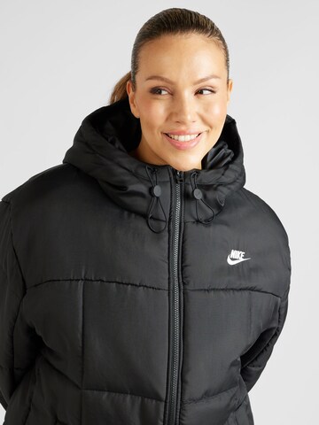 juoda Nike Sportswear Sportinė striukė