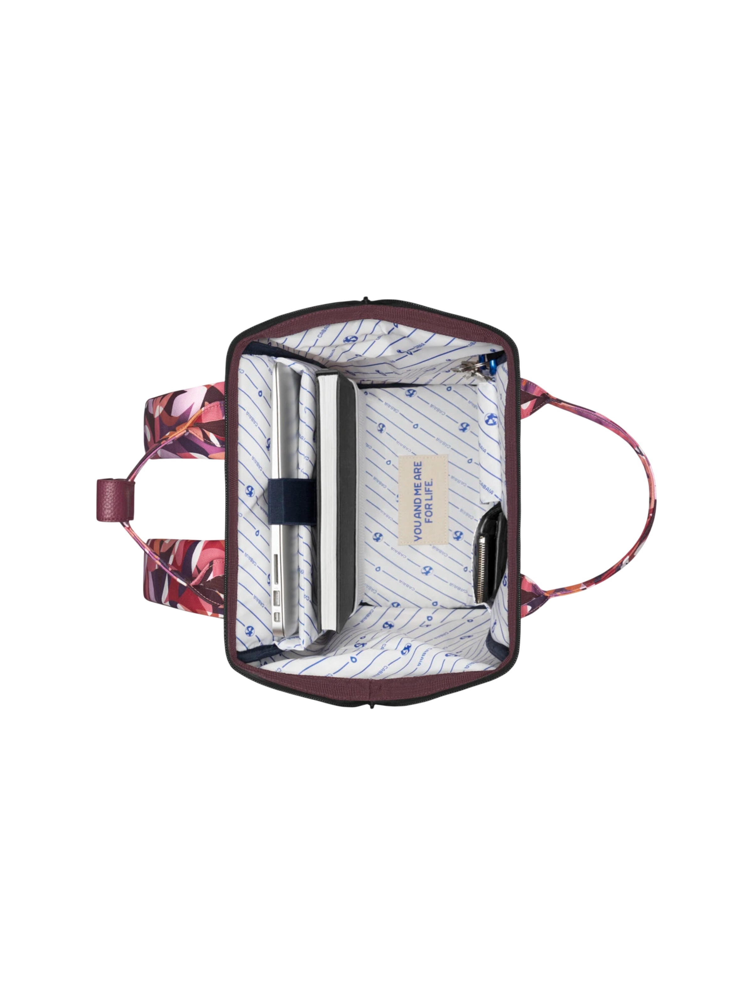 Cabaia Backpack 'Montreuil  M' in Red