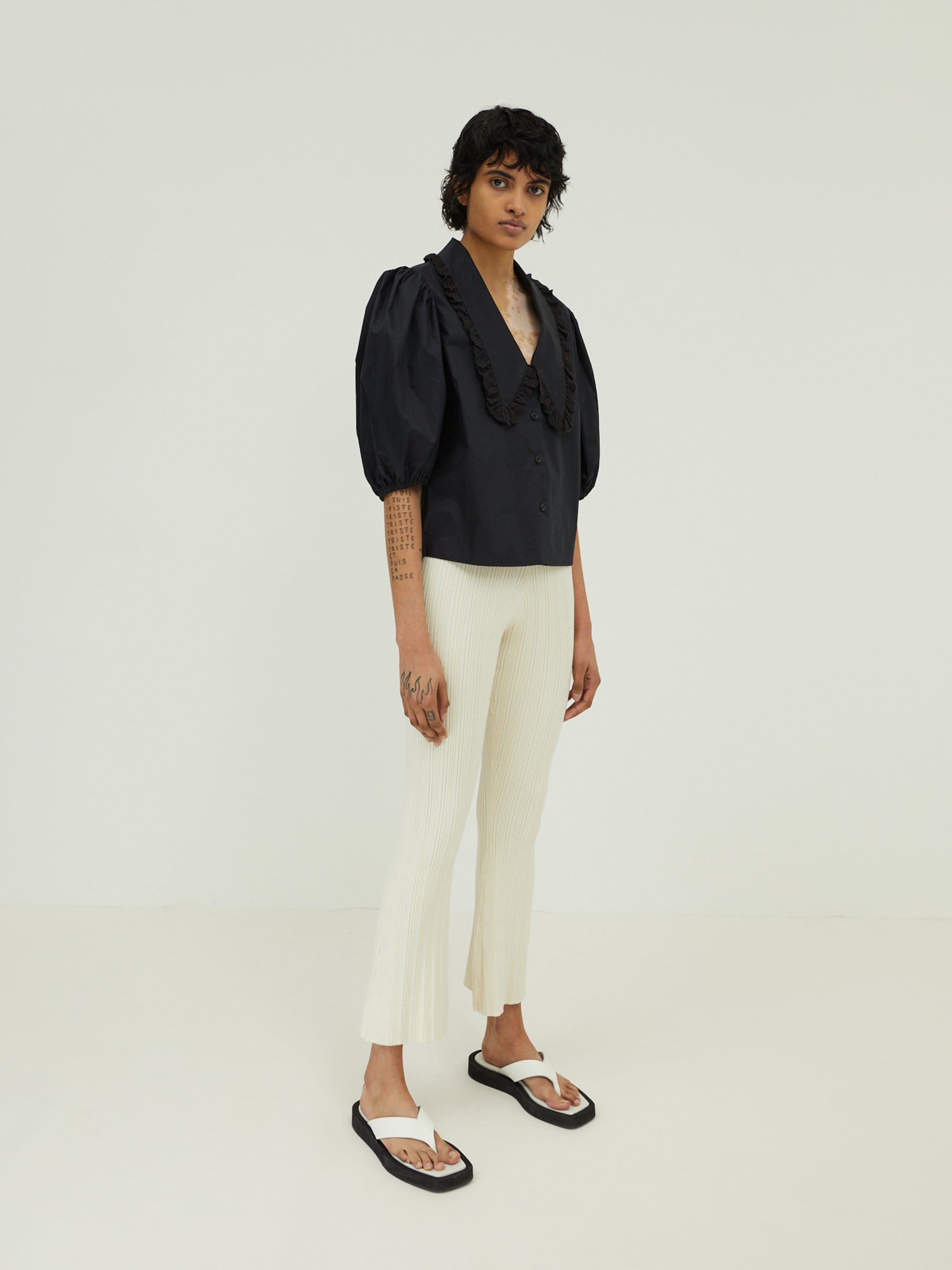 EDITED Producten Blouse 'Adele' Zwart