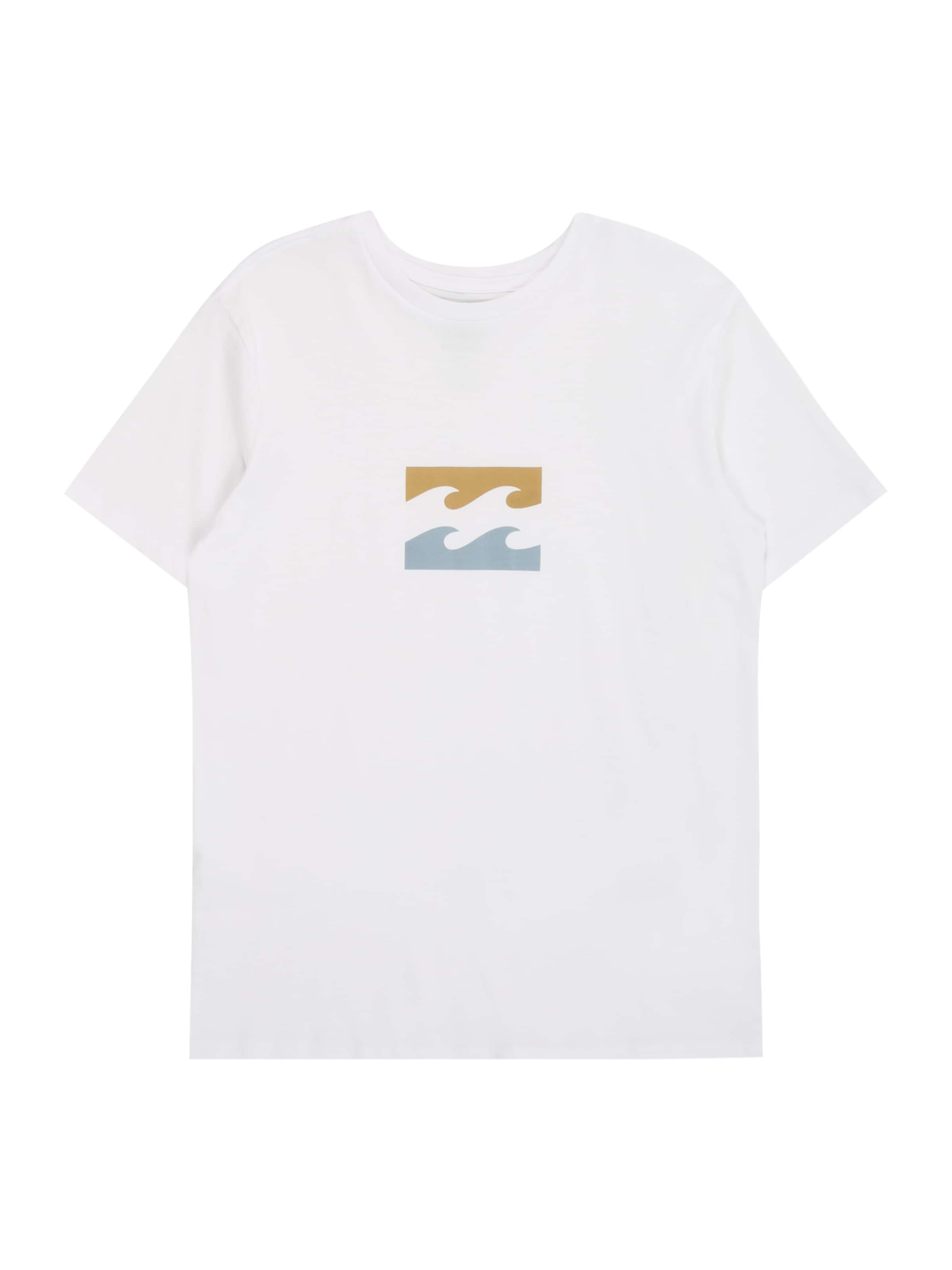 T-Shirt 'Team Wave' BILLABONG en blanc : devant