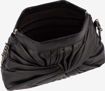 DreiMaster Klassik Clutch 'Ledkin' in Schwarz