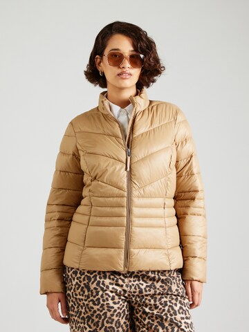 Vero Moda Curve Between-season jacket 'VMCSORAYASIV' in Brown: front