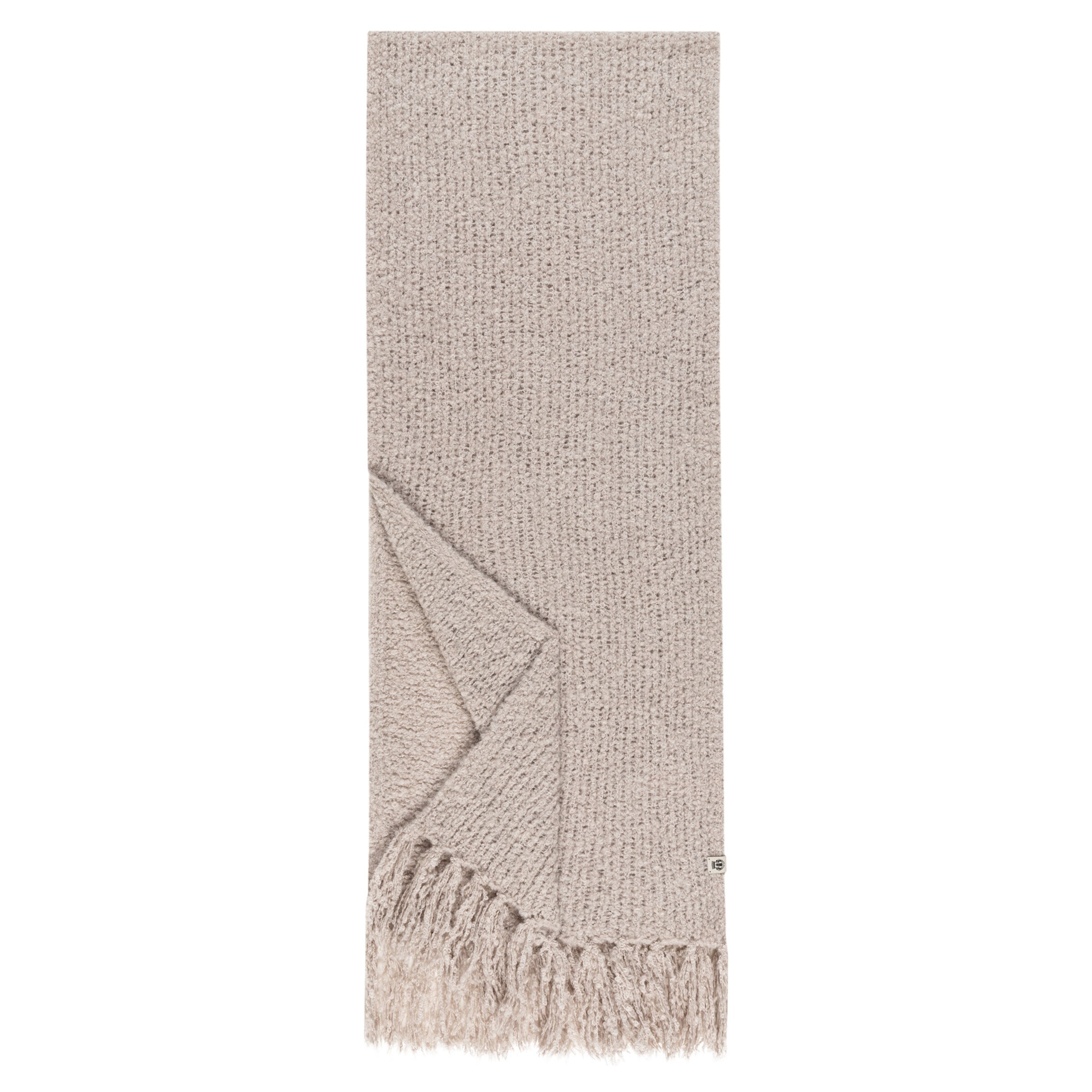 Roeckl Scarf 'CLASSIC BOUCLÉ' in Beige: front