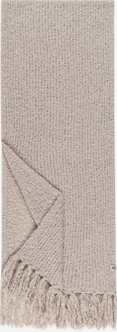 Écharpe 'CLASSIC BOUCLÉ' Roeckl en beige : devant