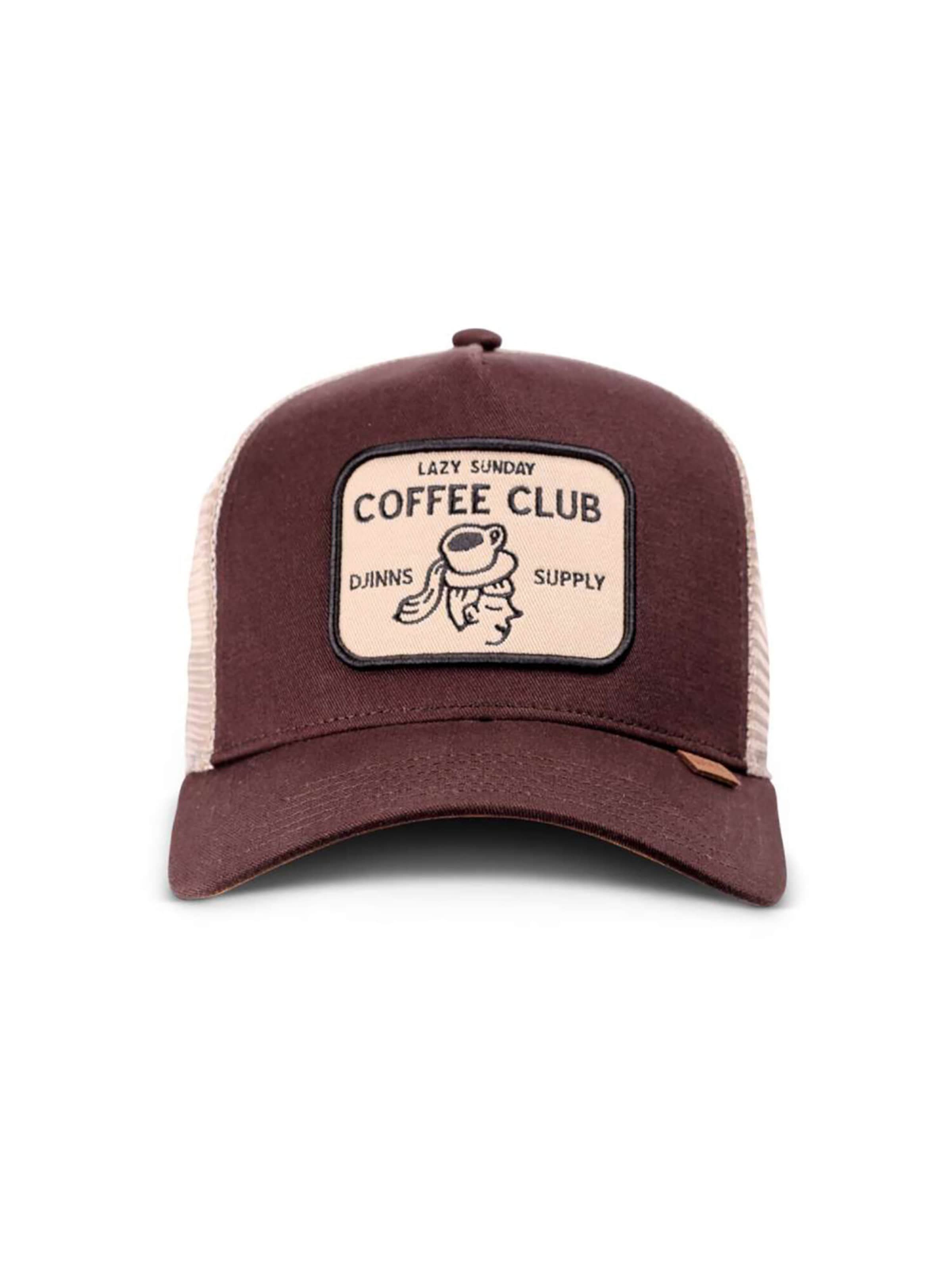 DJINNS Cap 'HFT Coffee Head'‌‌‌‌‌‌ in Braun