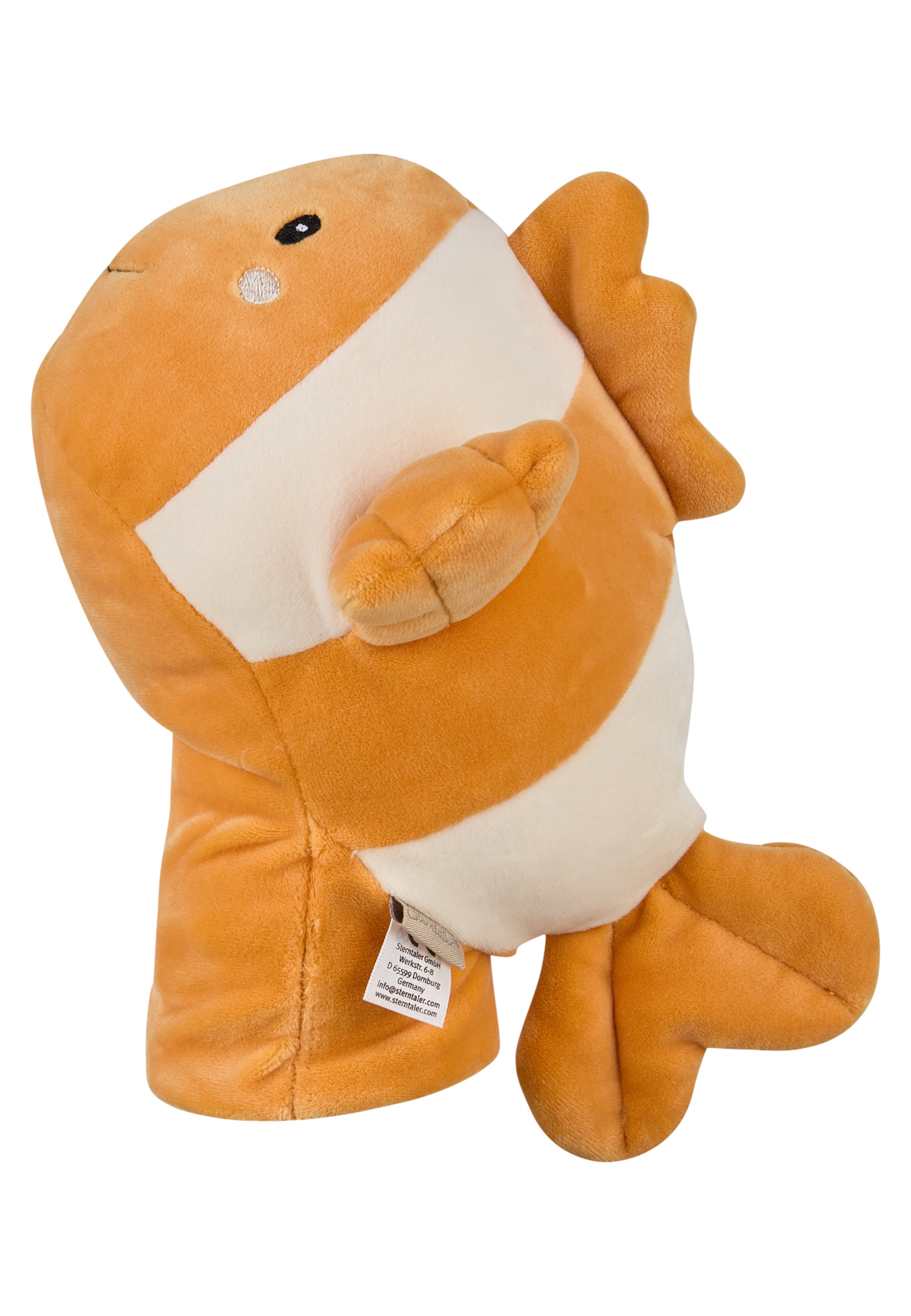 STERNTALER Handpuppe 'Clownfisch' in Orange: Vorderseite