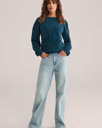 WE Fashion Trui in Blauw