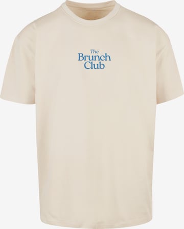 F4NT4STIC T-Shirt 'The Brunch Club' in Beige: Vorderseite