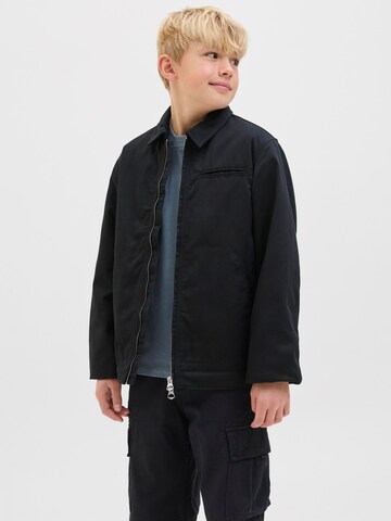 Giacca di mezza stagione di Jack & Jones Junior in nero: frontale