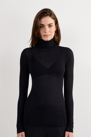 INTIMISSIMI Shirt 'Ultralight' in Black: front