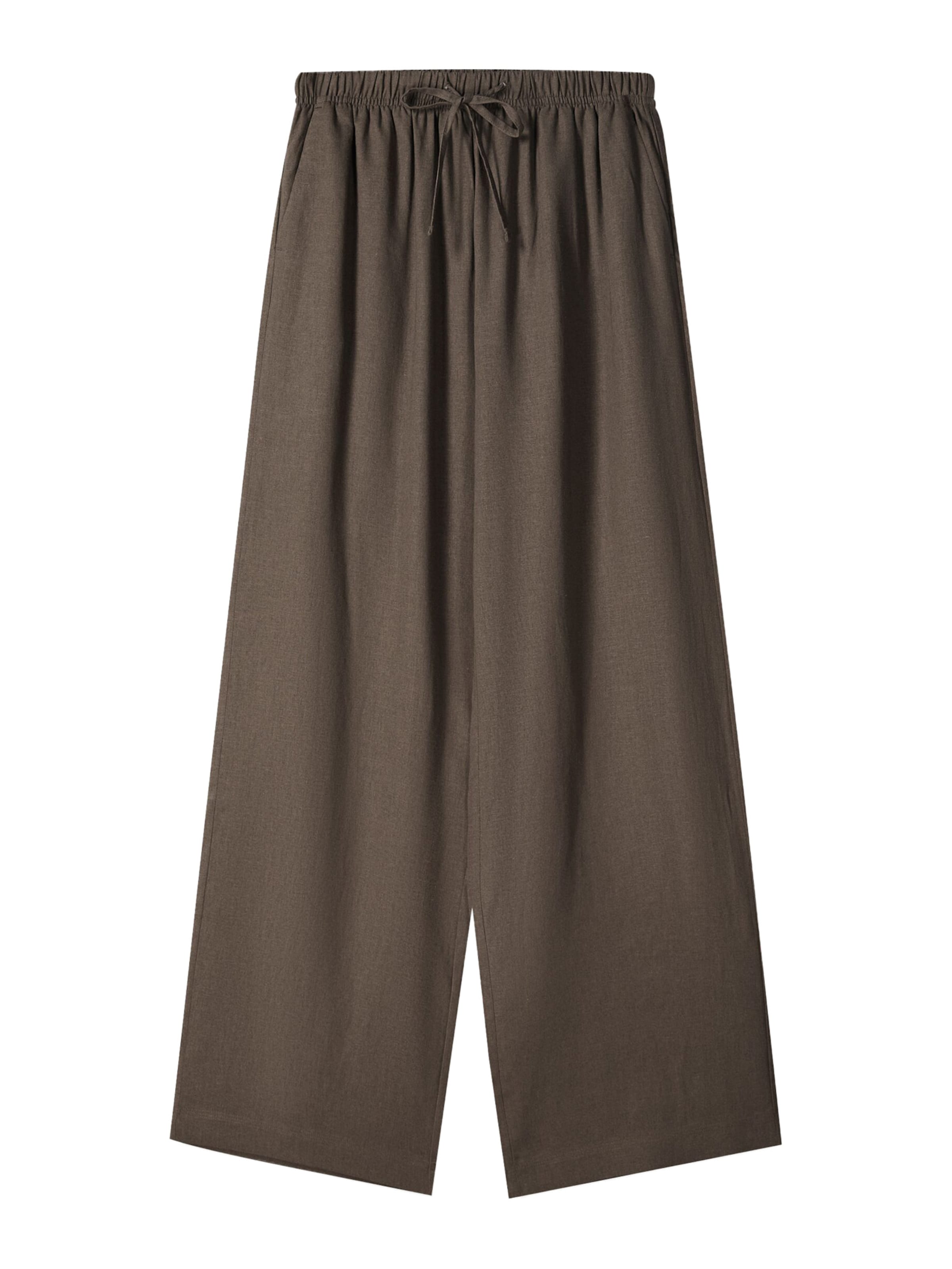 Bershka Nohavice - Hnedá: predná strana