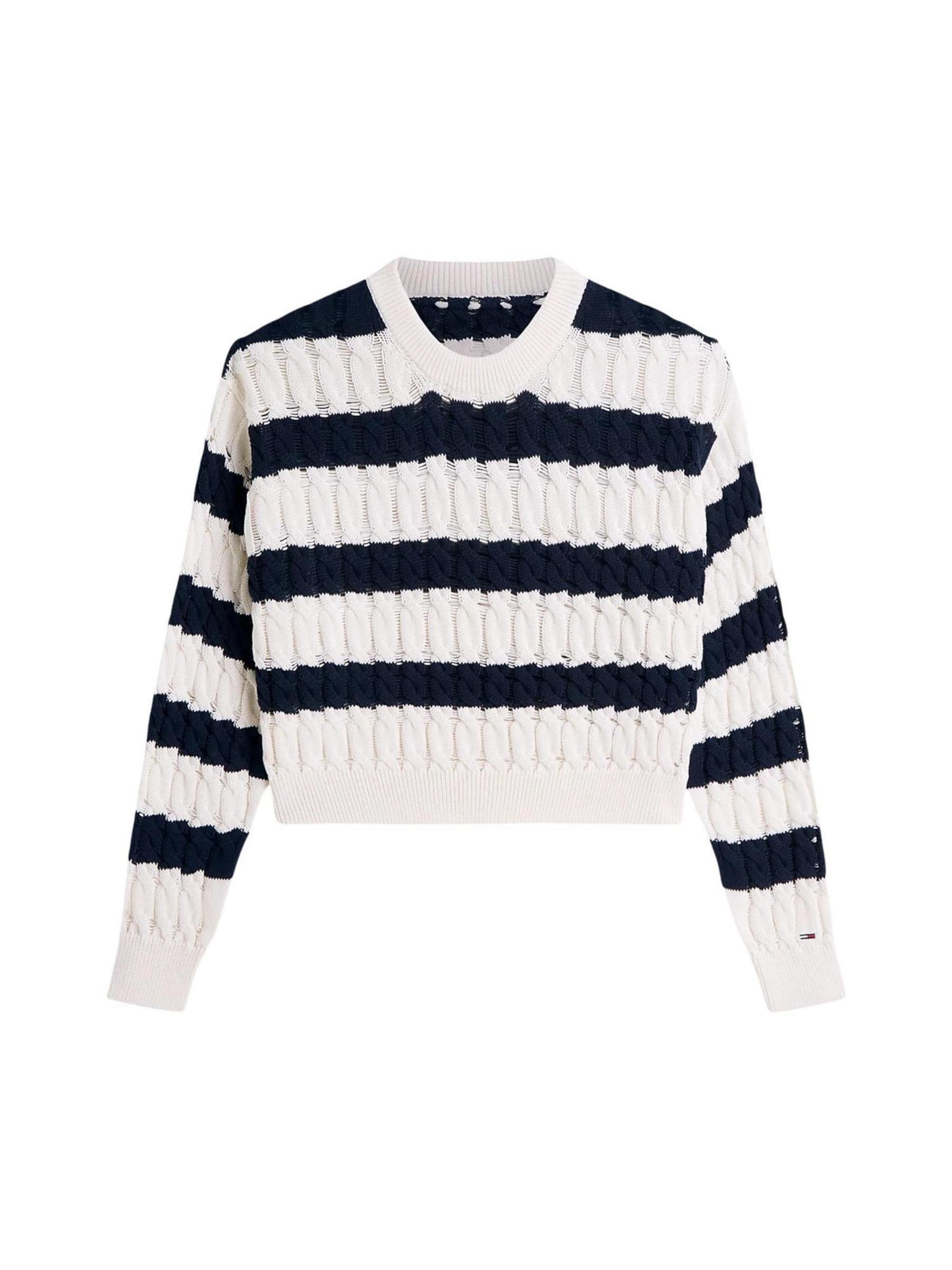 Pullover 'DW0DW22926' di Tommy Jeans in blu: frontale