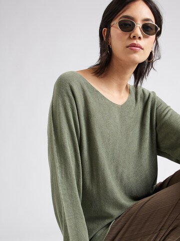 Pull-over 'Jade' ZABAIONE en vert