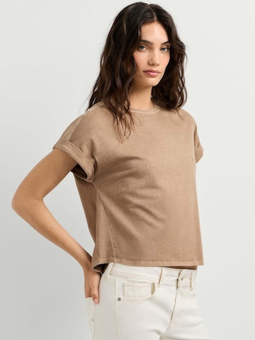 Pepe Jeans Shirt 'CASANDRA' in Bruin