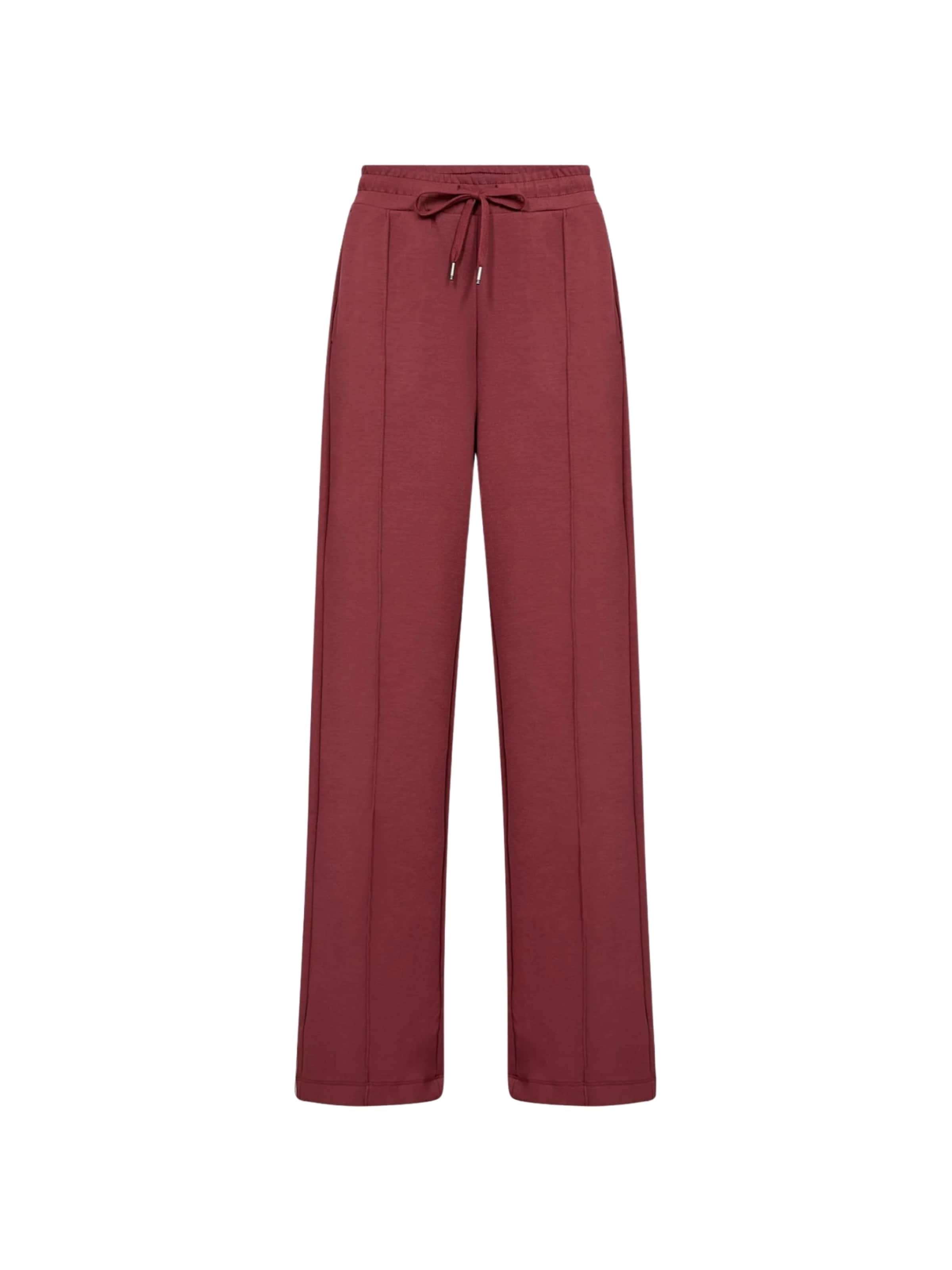 Wide leg Pantaloni 'Banu' di Soyaconcept in rosso: frontale