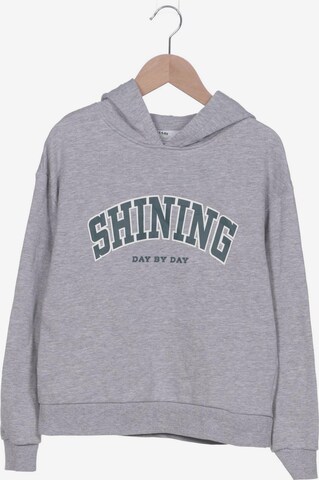 Kiabi Sweatshirt & Zip-Up Hoodie in XXS in Grey: front