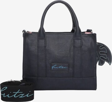 Borsa a mano 'Eco Square' di Fritzi aus Preußen in blu: frontale