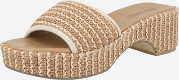 smėlio STEVE MADDEN Šlepetės 'Cosima': priekis