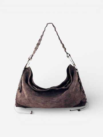 Cheval Firenze Schoudertas 'Daisy' in Bruin