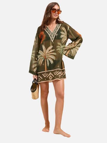 Friends Like These - Vestido de playa en verde: frente