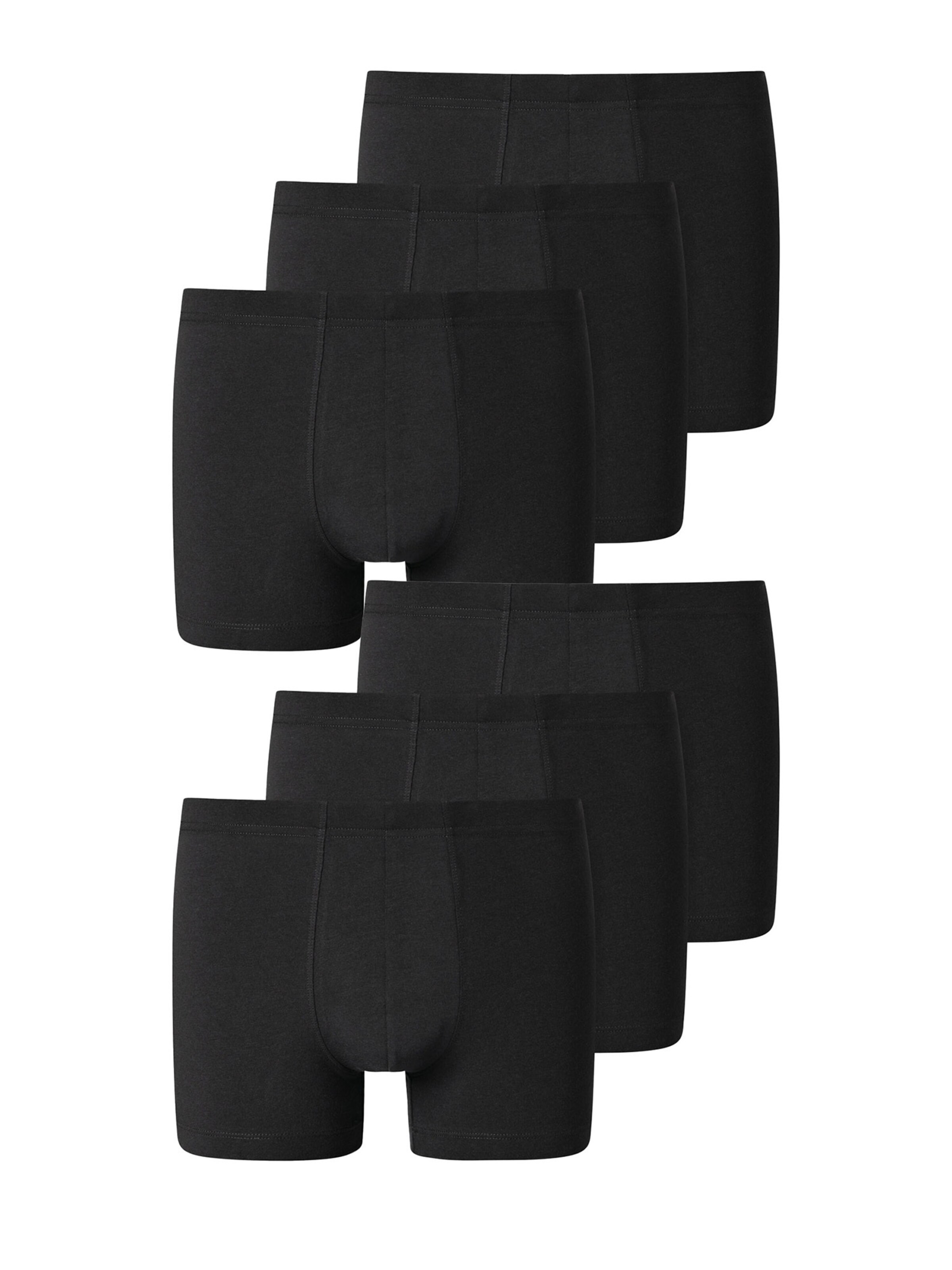 Boxers SCHIESSER en noir : devant