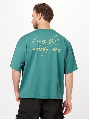 Preach Shirt 'Nobody Cares' - (GOTS) in Grün