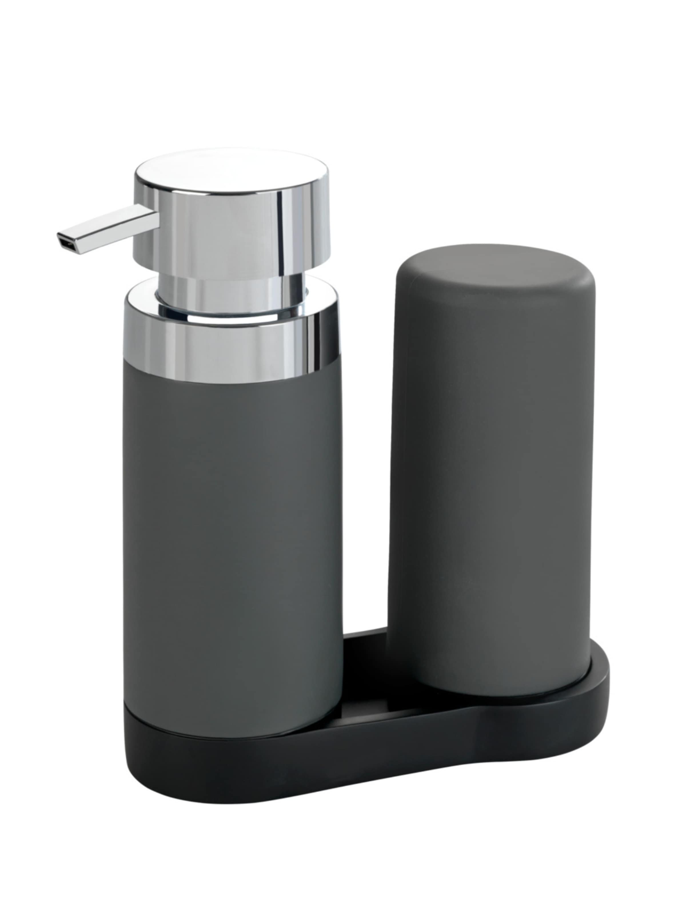 Wenko Spülstation 'Easy Squeez-e' 250ml in Grau: Vorderseite