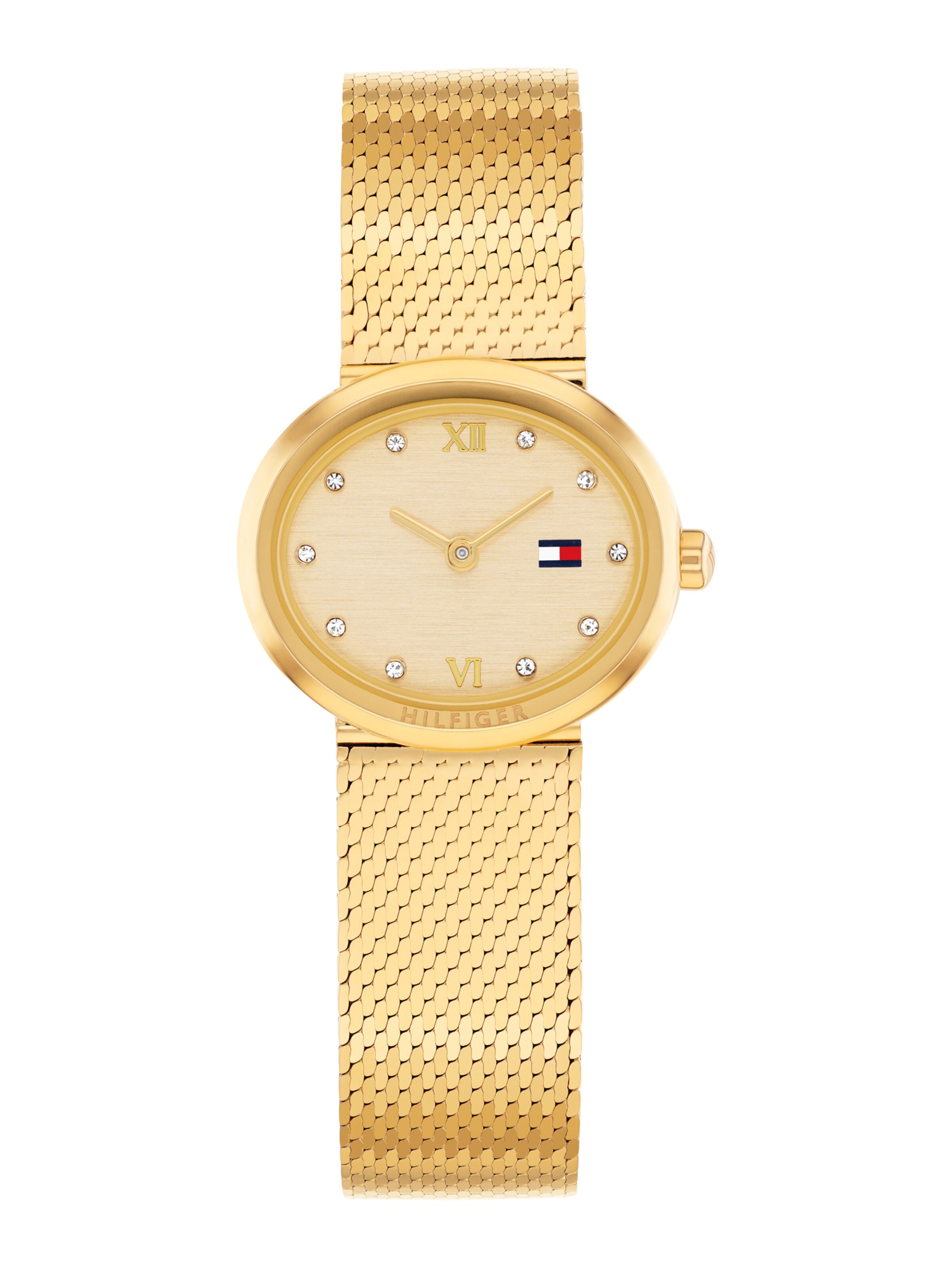TOMMY HILFIGER Аналоговые часы 'MOIRA' в Золотой