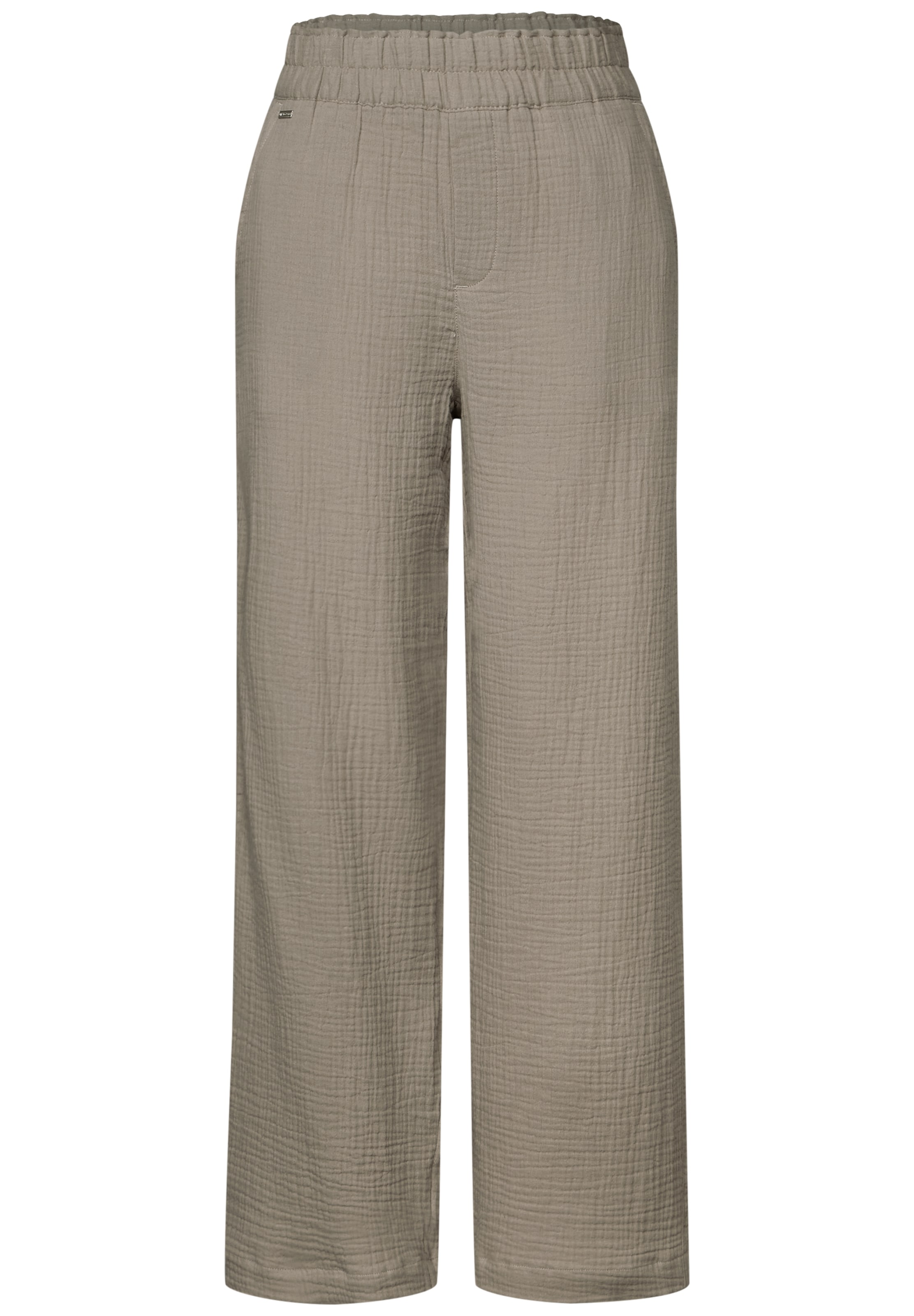 STREET ONE Hose in dunkelbeige, Produktansicht