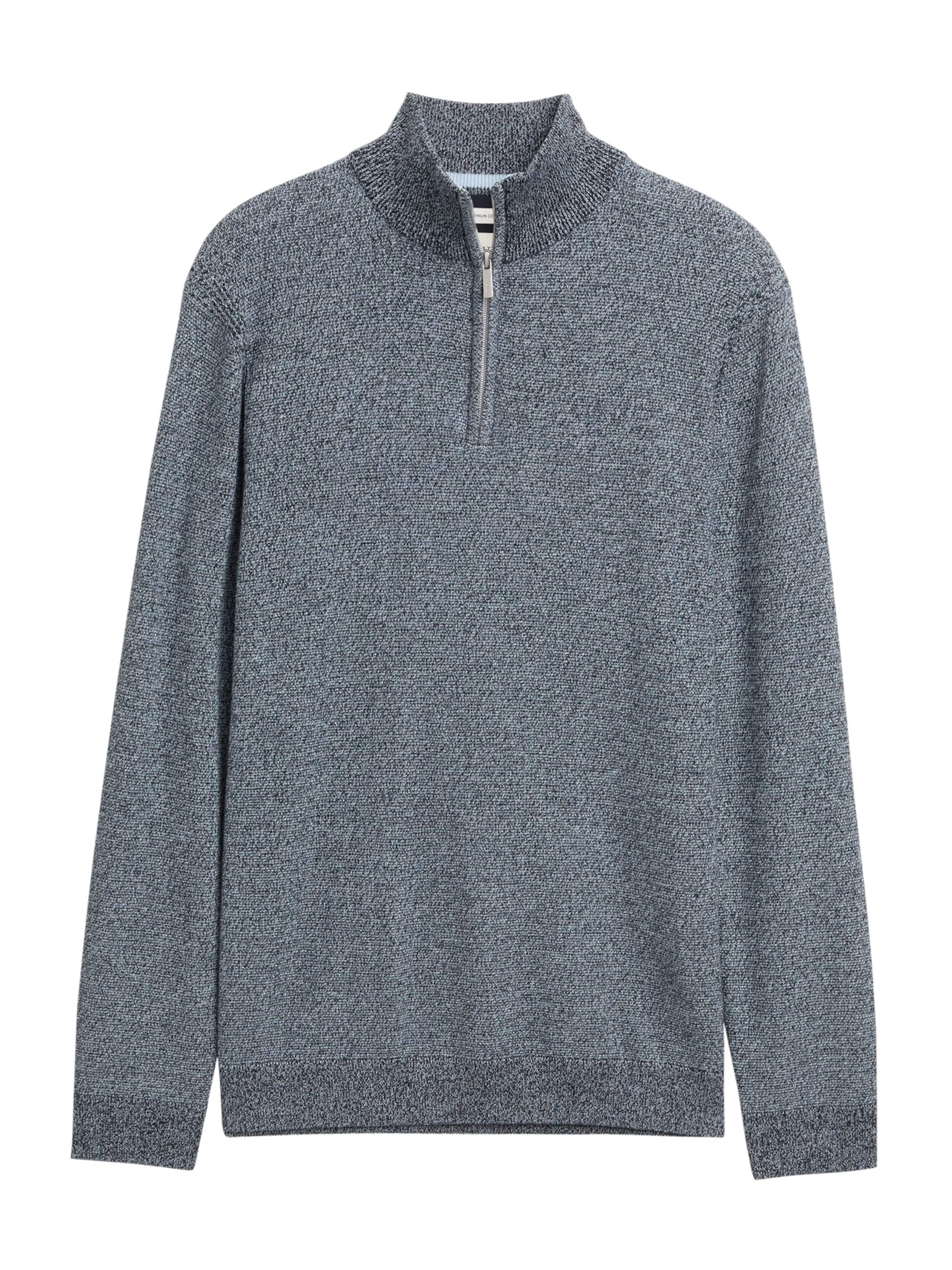 TOM TAILOR Sweater in Blue: front