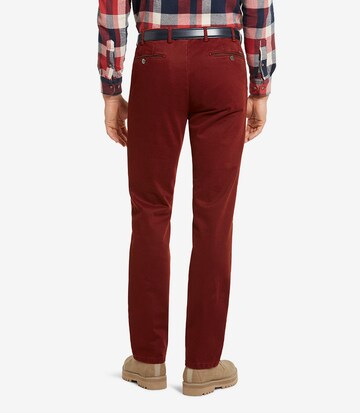 Meyer Hosen Regular Chinohose in Rot