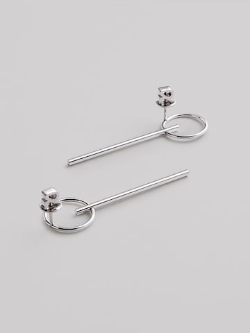 REYTEL Earrings 'LINEA' in Silver