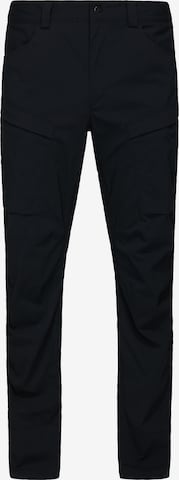 Haglöfs Regular Outdoor Pants 'Mid Fjord' in Black: front