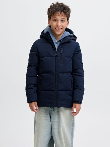 Jack & Jones Junior Winter jacket in Blue: front