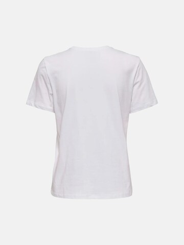 T-shirt 'ONLKETTY' ONLY en blanc