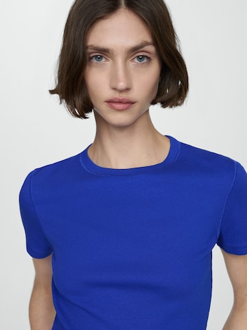 MANGO Shirt 'BONZI' in Blauw