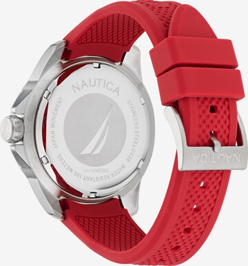 NAUTICA Analoguhr 'Nautica Gents' in Rot