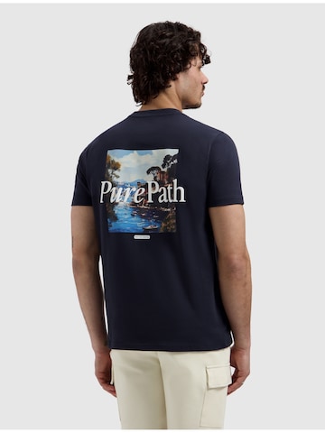 Pure Path Shirt in Blauw
