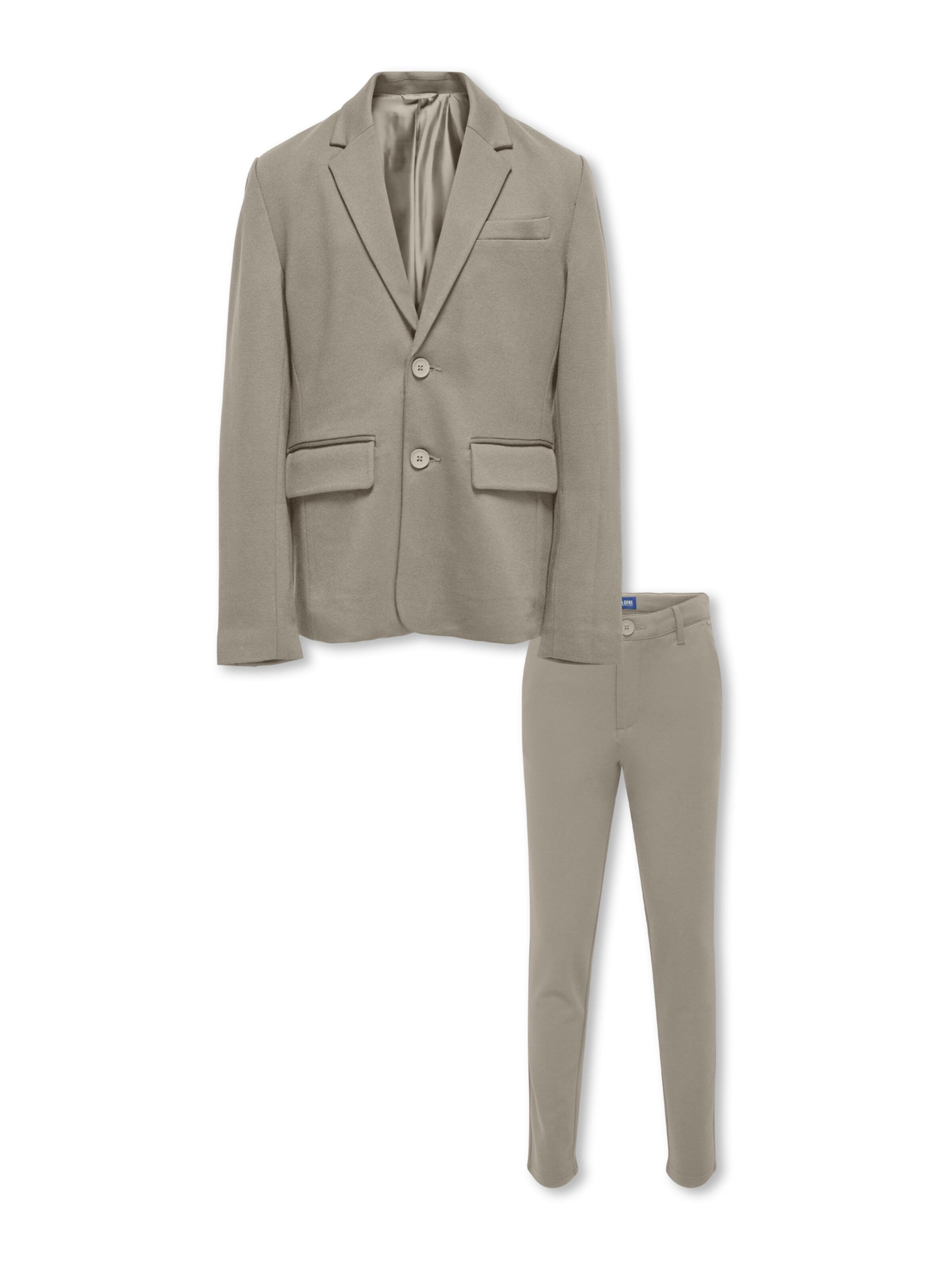 Slimfit Completo 'OSJMARK' di Only & Sons Junior in verde: frontale