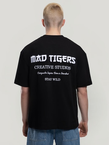 MAD TIGERS Shirt 'Creative Studios' in Black