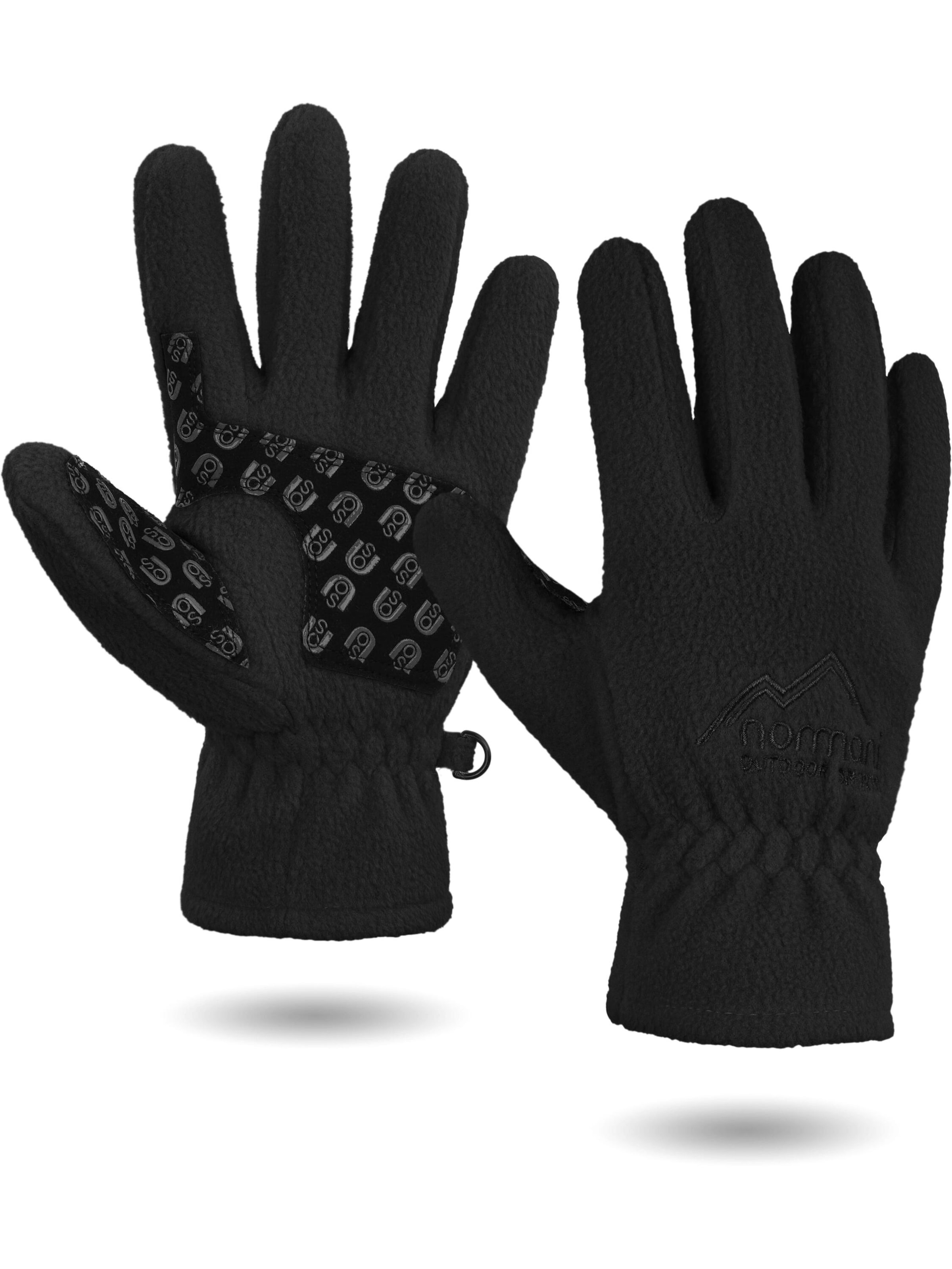 normani Gloves 'Mississauga' in Black: front