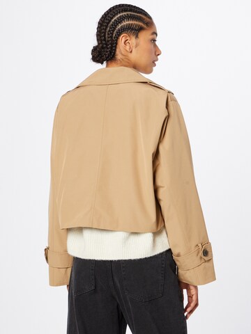 Veste mi-saison Abercrombie & Fitch en beige