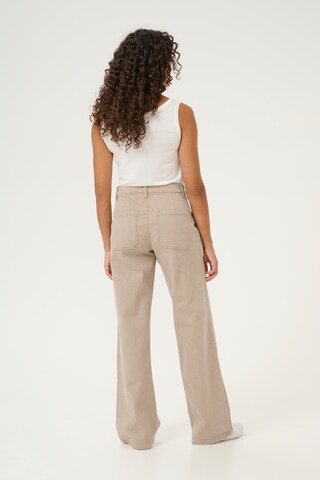 Regular Pantalon CULTURE en beige