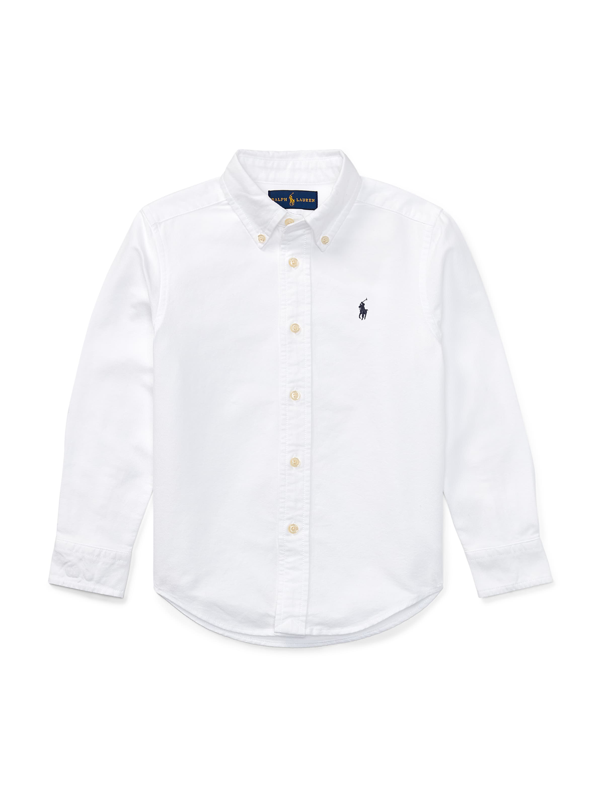 Polo Ralph Lauren Slim fit Πουκάμισο σε λευκό: μπροστά