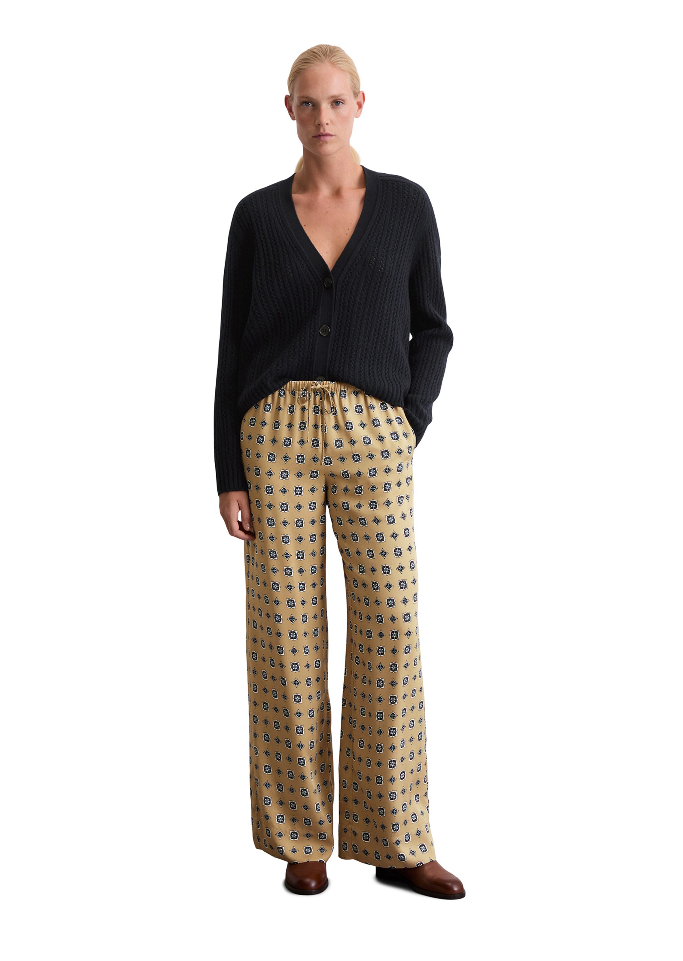 Marc O'Polo Loosefit Hose in Beige