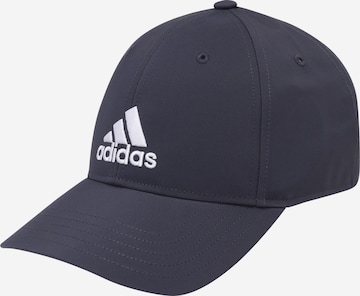mėlyna ADIDAS SPORTSWEAR Sportinė kepurė 'Lightweight Embroidered': priekis
