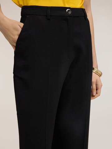 MOTIVI Wide leg Broek in Zwart