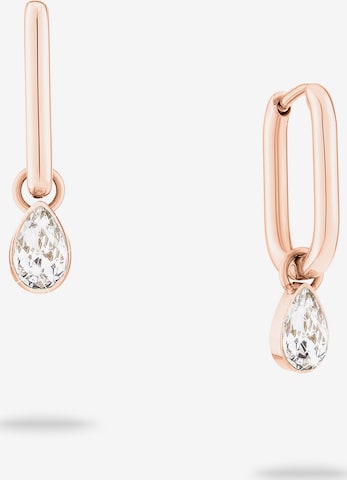 Echtzeit Earrings in Red: front