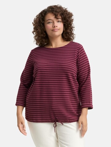 Tom Tailor Women + Shirt in Pink: front