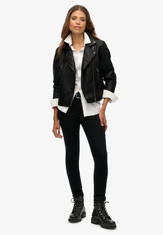 Veste mi-saison Superdry en noir